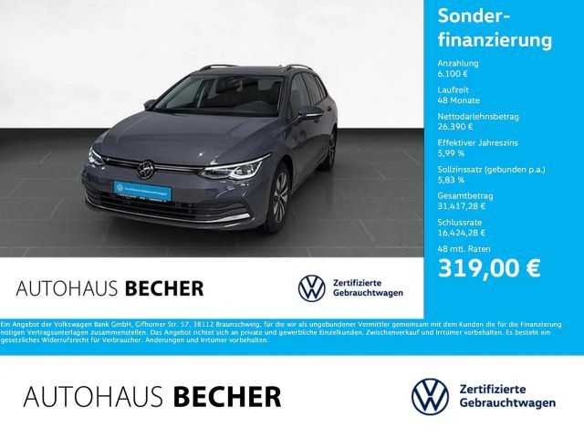 Volkswagen Golf Variant Move 1.5 eTSI DSG /AHK/Matrix/Navi 2024 Benzine