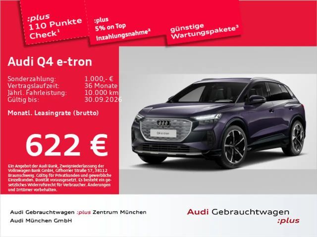 Audi Q4 e-tron 55 qu. S line AHK/21"Zoll/Matrix 2025 Elektrisch