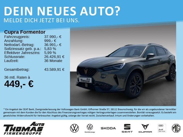 Cupra Formentor VZ Tribe Edition 2.0 TSI 4DRIVE DSG 2024 Benzine