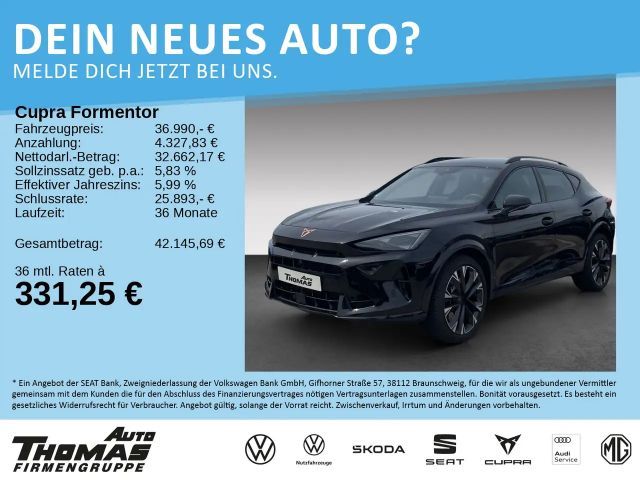 Cupra Formentor VZ 2.0 TSI DSG+LED+NAVI+ACC+SENNHEISER 2024 Benzine