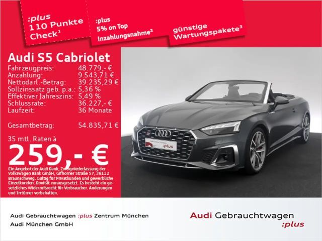 Audi S5 TFSI tiptr. B&O/Kamera/Virtual+ 2023 Benzine