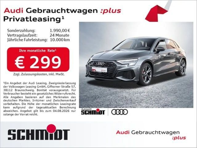 Audi S3 Sportback LED GRA Navi+ Kamera SHZ Businessp. LM18 2024 Benzine