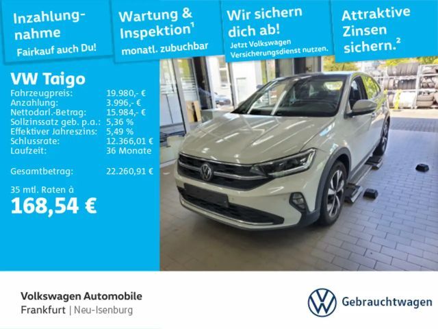 Volkswagen Taigo 1.0 TSI DSG Style Navi IQ.LIGHT - LED-Matr 2023 Benzine