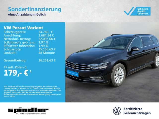 Volkswagen Passat Variant Business 1.5 TSI DSG / Navi, AHK 2022 Benzine