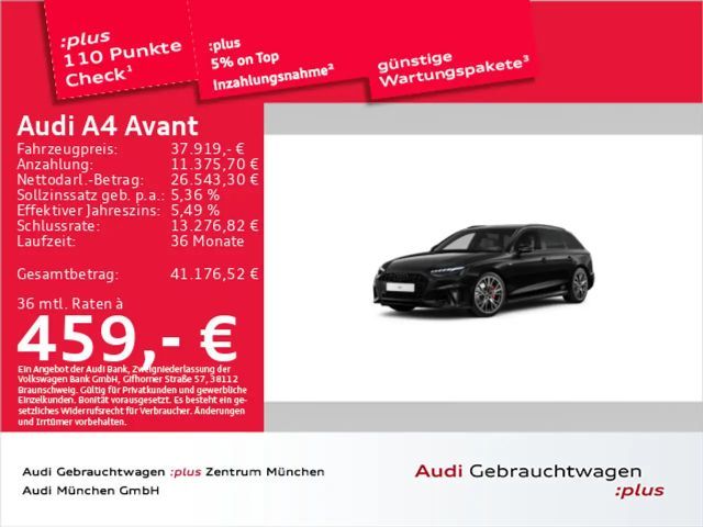Audi A4 40 TFSI S tronic S line competition Pan 2024 Benzine