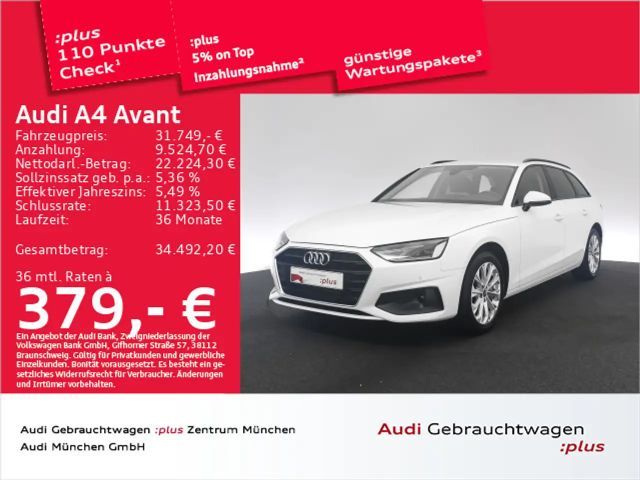 Audi A4 40 TFSI S tronic AHK/Kamera/Navi+ 2023 Benzine