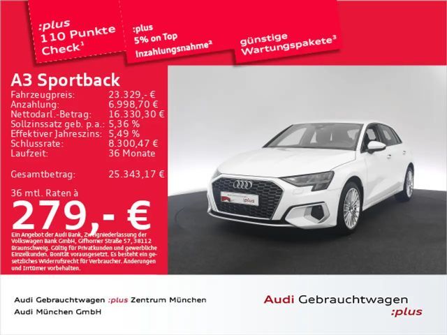 Audi A3 30 TFSI advanced Navi+/PDC+ 2023 Benzine