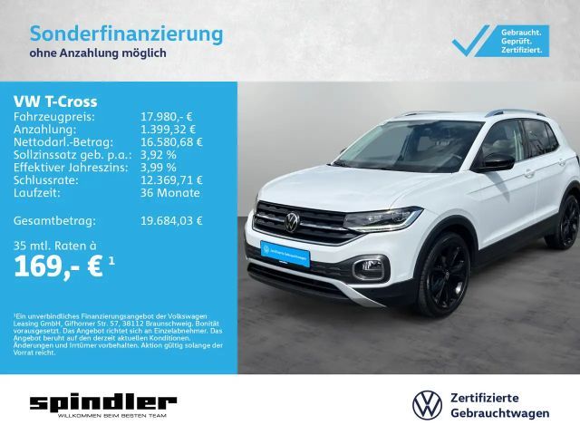 Volkswagen T-Cross Style 1.0 TSI / IQ.Drive, Navi, LED, RFK 2022 Benzine