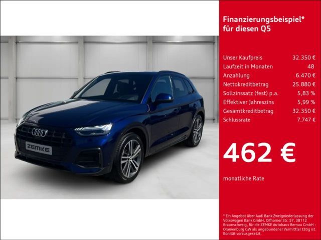 Audi Q5 35 TDI advanced HUD StandHZG AHK-klappbar El. Pano 2021 Diesel