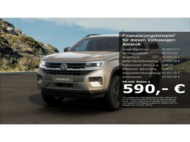 Volkswagen Amarok PanAmericana 3.0 TDI 4MOTION Hardtop StandHZG AHK 2026 Diesel