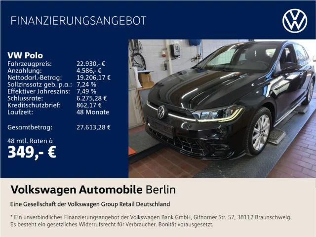 Volkswagen Polo 1.0 TSI DSG R-Line Pano LED SHZ ACC PDC 2022 Benzine