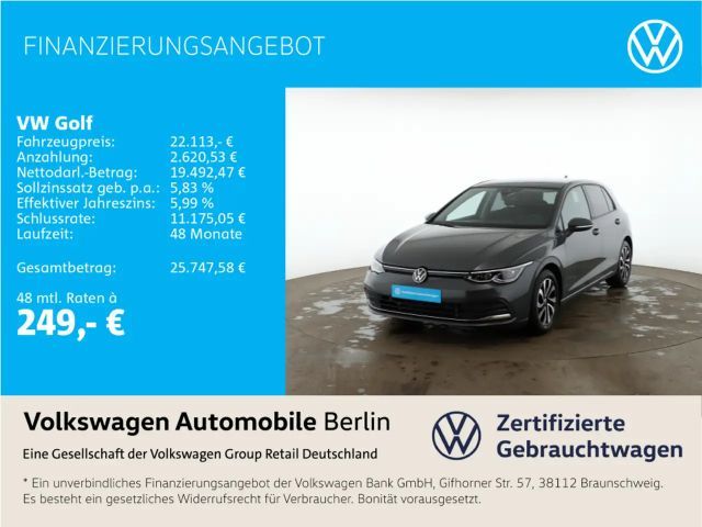 Volkswagen Golf VIII 2.0 TDI DSG Active Pano Navi LED ACC 2022 Diesel
