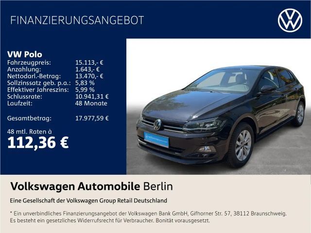 Volkswagen Polo 1.0 TSI Active Navi LED SHZ ACC PDC 2021 Benzine