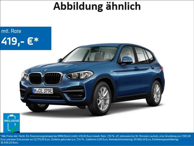 BMW X3 30e M Sport/AHK/Navigation/Teilleder/Tempomat 2021 Hybride / Benzine