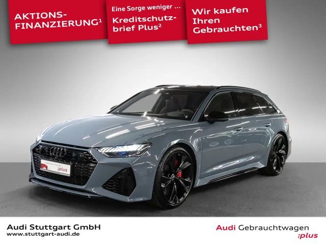Audi RS6 4.0 TFSI qu AHK Keramik Pano 305 km/h 2022 Benzine