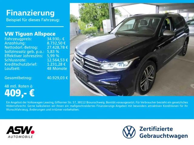 Volkswagen Tiguan Allspace Elegance 2.0TDI 4M 360° LEDER 7S 2023 Diesel
