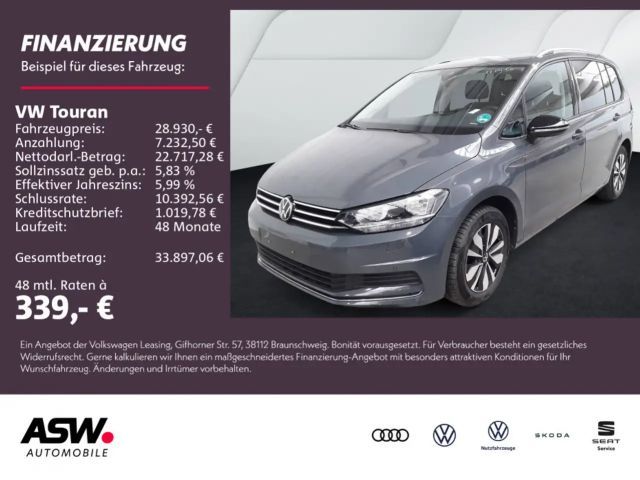 Volkswagen Touran Goal 1.5 TSI Navi RFK ACC SHZ 7-Sitzer 2025 Benzine