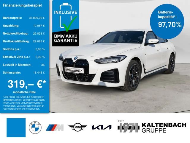 BMW i4 eDrive 35 Gran Coupe M-Sport LED NAVI SHZ 2023 Elektrisch