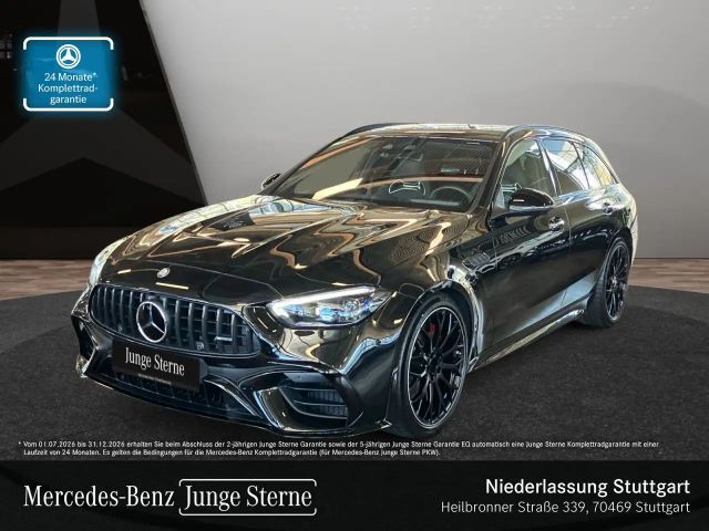 Mercedes-Benz C 63 AMG C 63 S E T-Modell NIGHT+DRIVERS+PANO+360+AHK+9G 2024 Hybride / Benzine