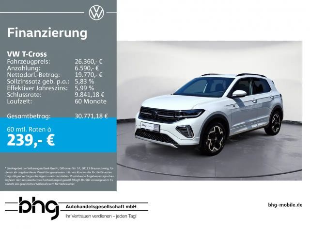 Volkswagen T-Cross 1.0 TSI OPF DSG R-line AHK MatrixLED ACC 2025 Benzine