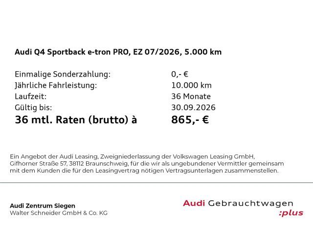 Audi Q4 e-tron