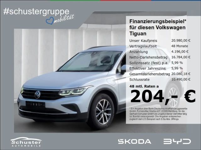 Volkswagen Tiguan eHybrid*IQ-LED ACC Leder el.Sitze+Heckkl 2021 Hybride / Benzine