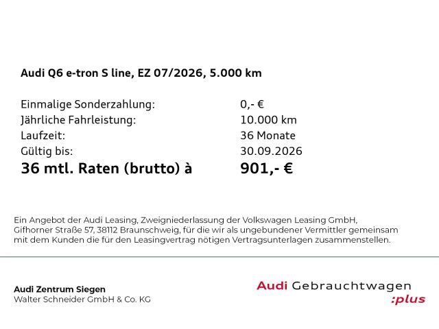 Audi Q6 e-tron