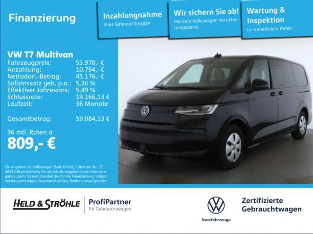 Volkswagen T7 Multivan 2.0TDI LÜ PANO AHK 7SI ETÜREN IQ.LED 2025 Diesel