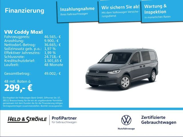 Volkswagen Caddy Flexible TDI DSG 5SITZE AHK LED 5J.G. 2026 Diesel
