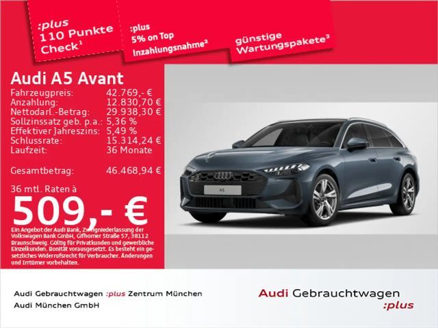 Audi A5 TDI qu. S tronic Pano/LED+/Navi+/Privac 2025 Diesel
