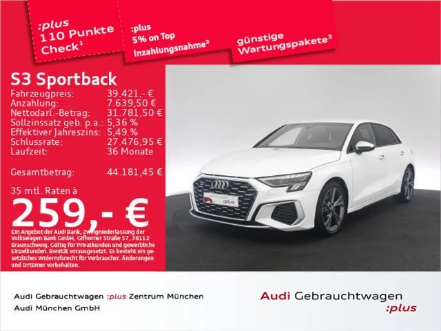 Audi S3 TFSI S tronic Navi+/Virtual/ACC 2024 Benzine
