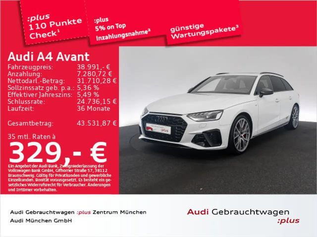 Audi A4 40 TFSI S tronic S line Pano/StdHzg/ACC 2023 Benzine