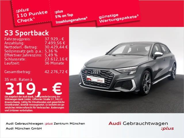 Audi S3 TFSI S tronic Navi+/SitzHzg 2023 Benzine