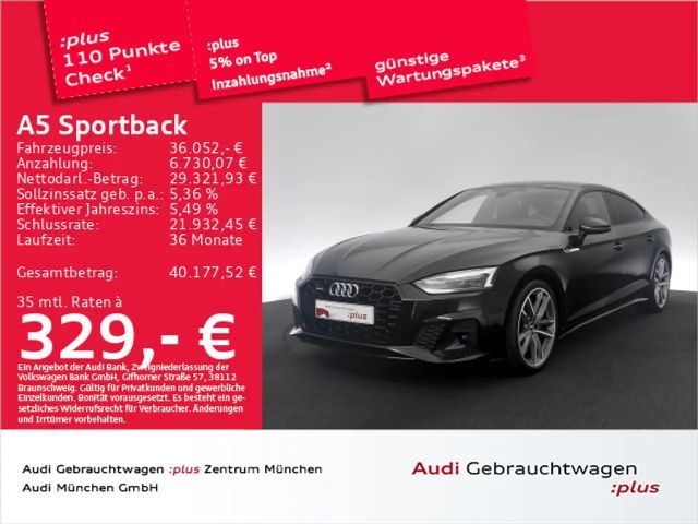 Audi A5 40 TFSI qu. S tronic 2x S line B&O/ 2023 Benzine