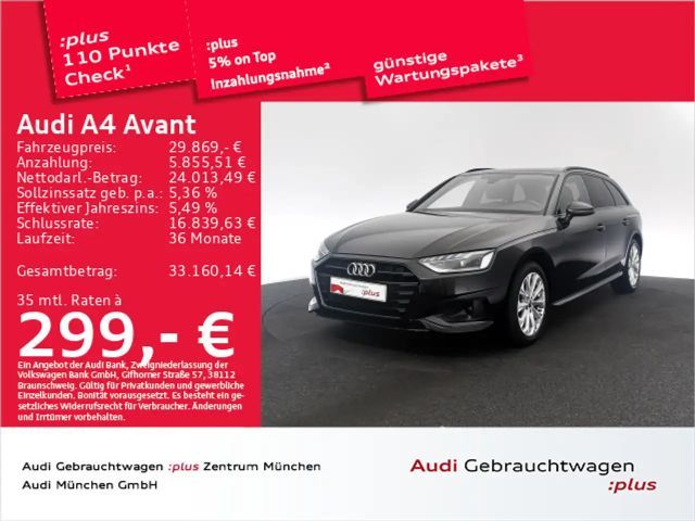 Audi A4 35 TDI S tronic advanced Pano/ACC/LED/K 2022 Diesel