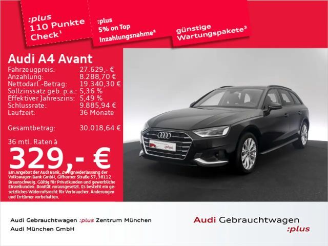 Audi A4 40 TFSI S tronic advanced Pano/Virtual+ 2021 Benzine