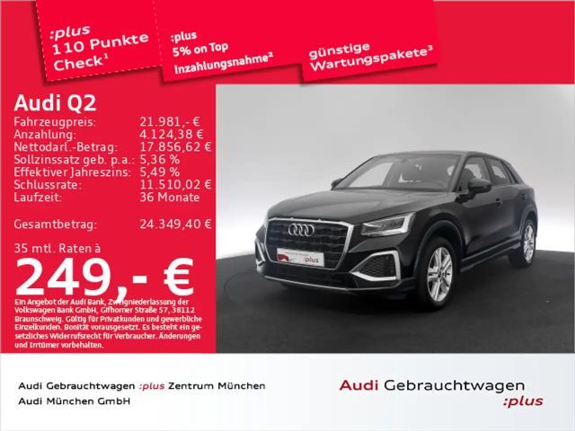 Audi Q2 30 TFSI advanced Navi+ 2023 Benzine