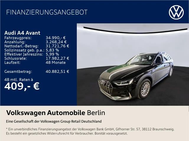 Audi A4 40 2.0 TDI allroad quattro Kamera Navi 2024 Diesel