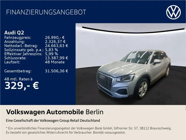 Audi Q2 35 1.5 TFSI advanced Navi Kamera LED Sitzhzg. 2024 Benzine