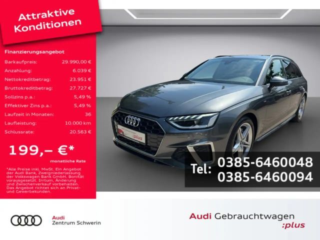 Audi A4 Avant 40 2.0 TDI S line KAMERA SHZ B&O LED 2023 Diesel