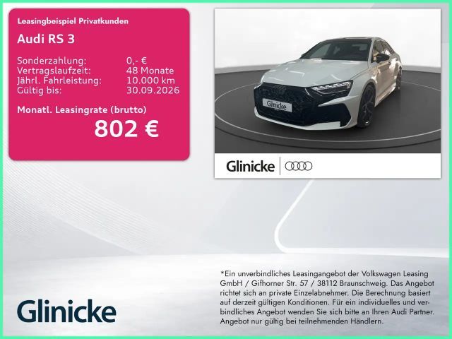 Audi RS3 RS3 Limousine RS-Abgas LED LM 19" Navi RFK Vmax 2026 Benzine