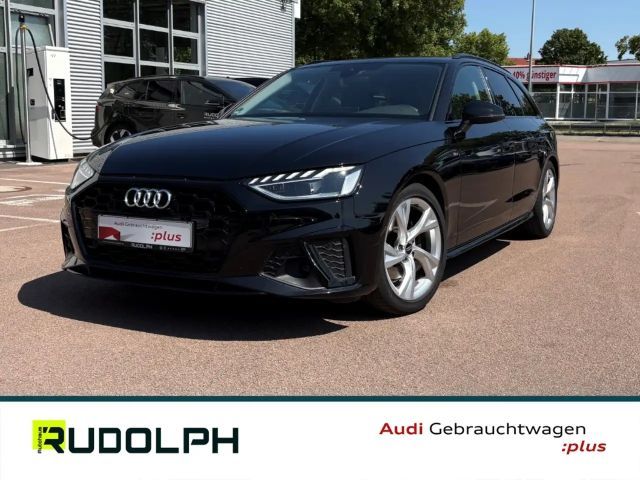 Audi A4 Avant S line Temp LED AHK 360° Navi Verkehrszeiche 2023 Benzine