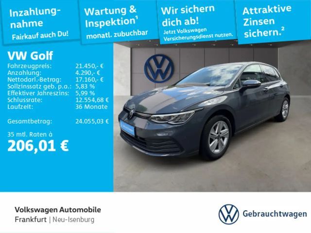 Volkswagen Golf VIII 1.5 eTSI DSG Life Navi Rückfahrkamera 2022 Benzine