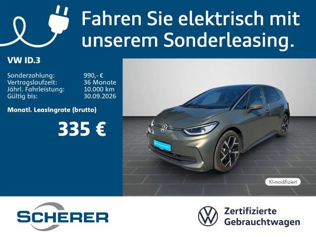 Volkswagen ID.3 58kWh MOVE IQ.LIGHT ACC RFK SHZ KESSY 2024 Elektrisch