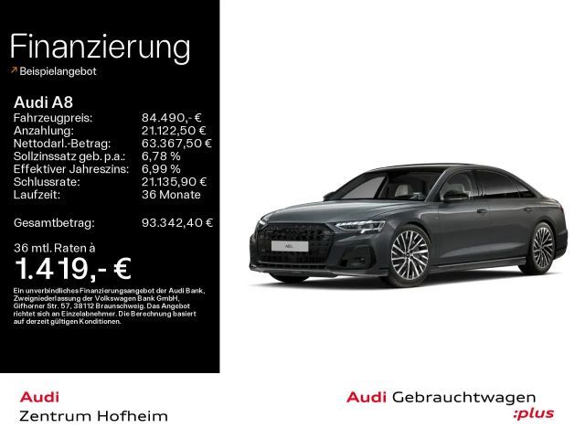 Audi A8 L 60 TFSIe qu 2x S line tip*EUPE 178.265*RSE* 2025 Hybride / Benzine