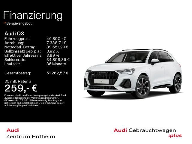 Audi Q3 40 TFSI qu S line S tro*Pano*Standh*LED*Virtu 2026 Benzine