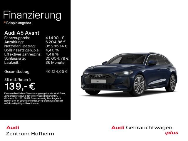 Audi A5 e-hybrid qu S tro*LED*Virtual*Navi+*Spo 2025 Hybride / Benzine