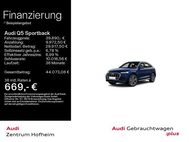 Audi Q5 40 TDI qu S line S tro*Matrix*Virtu 2023 Diesel