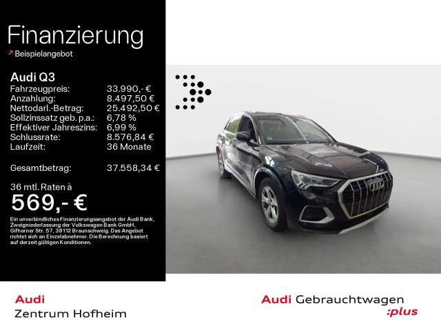 Audi Q3 advanced 35 TDI qu S tr.*Standh*AHK*Navi*Kame 2023 Diesel