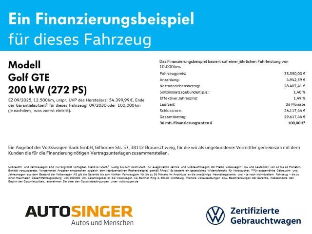 Volkswagen Golf GTE